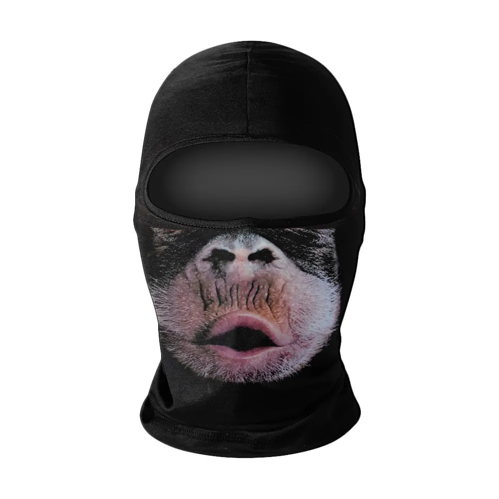 Motorcycle skull ice silk windproof sunscreen face mask in NK colour option