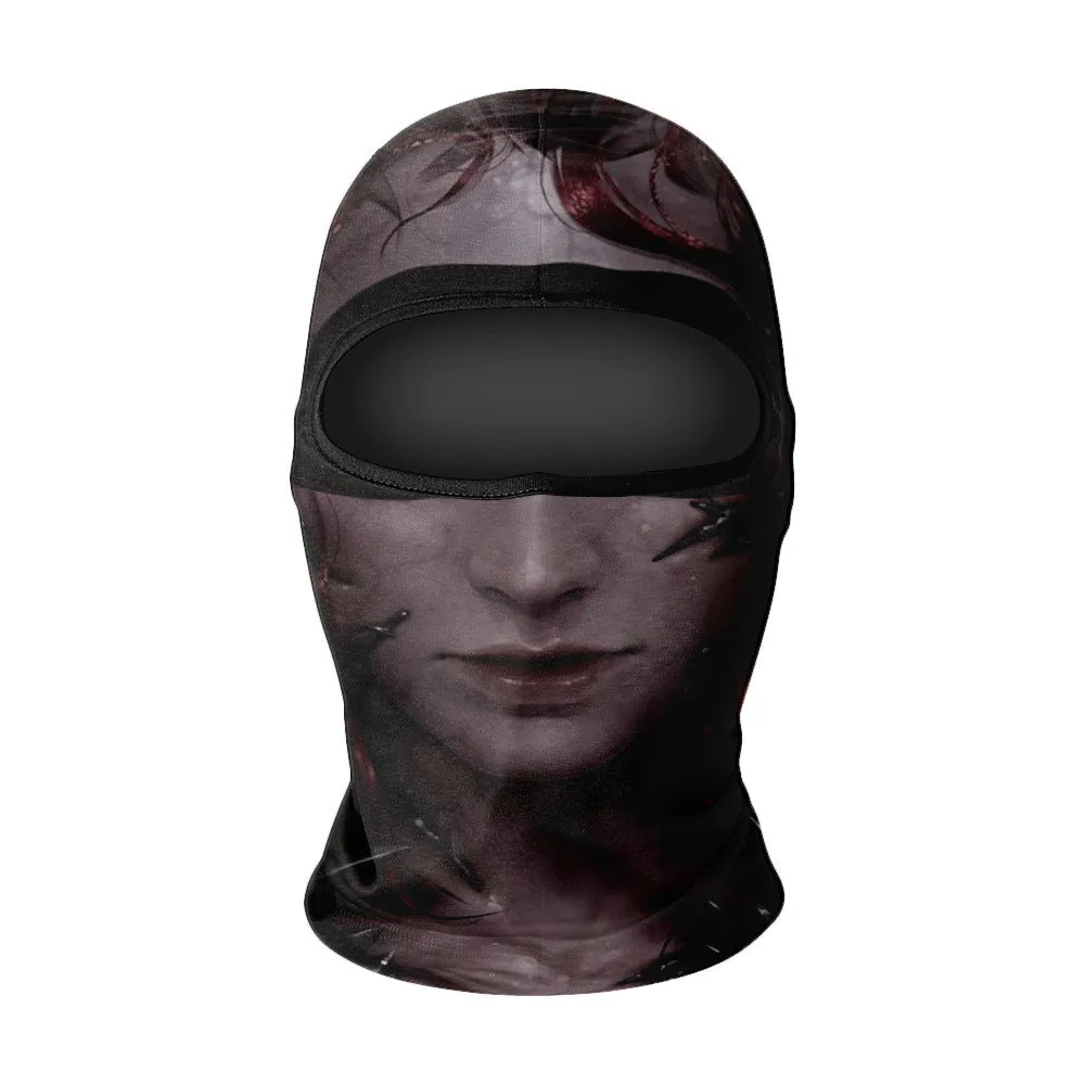 Motorcycle skull ice silk windproof sunscreen face mask in NK colour option