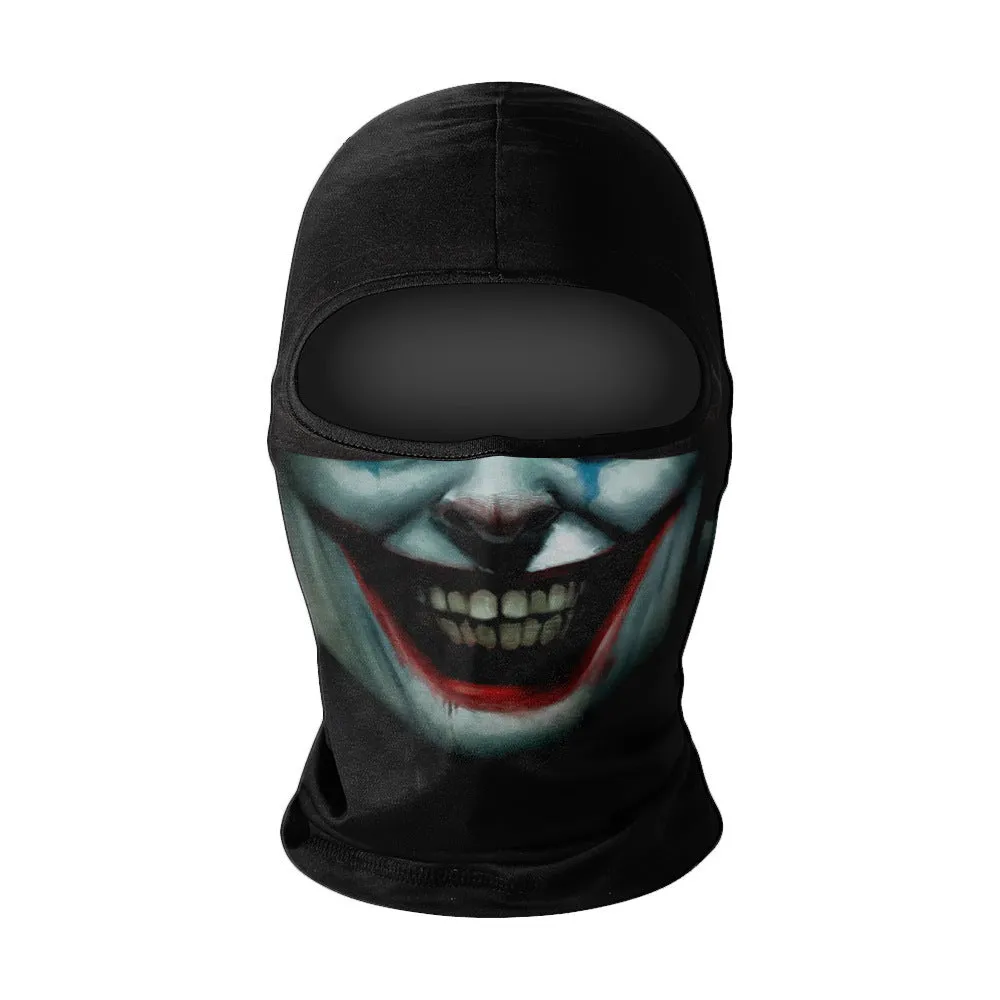 Motorcycle skull ice silk windproof sunscreen face mask in NK colour option