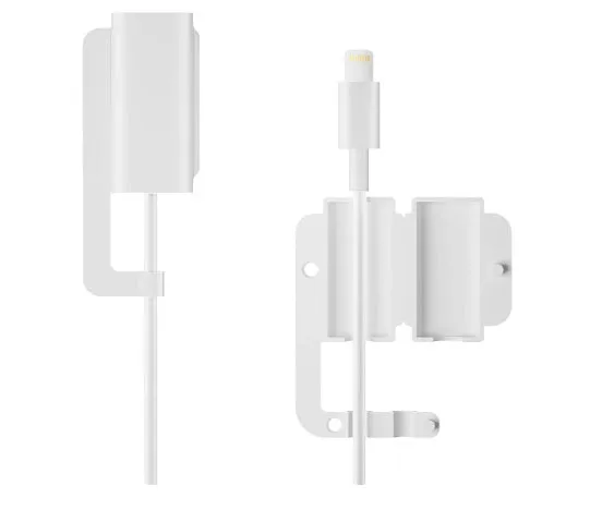 White anti-shock protective sleeve for children charger cable safety thickened leak-proof cover