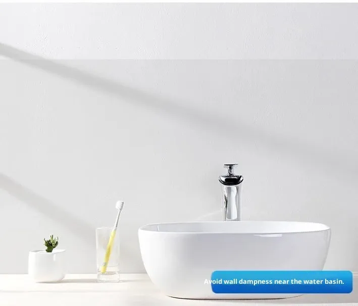 Transparent electrostatic wall protective film roll 45CM x 2M for latex paint walls