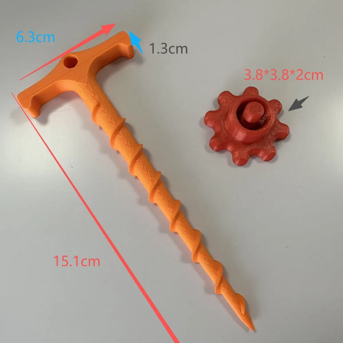 Household silicone adhesive sealing cover in yellow moulded PLA for tube nozzle sealing