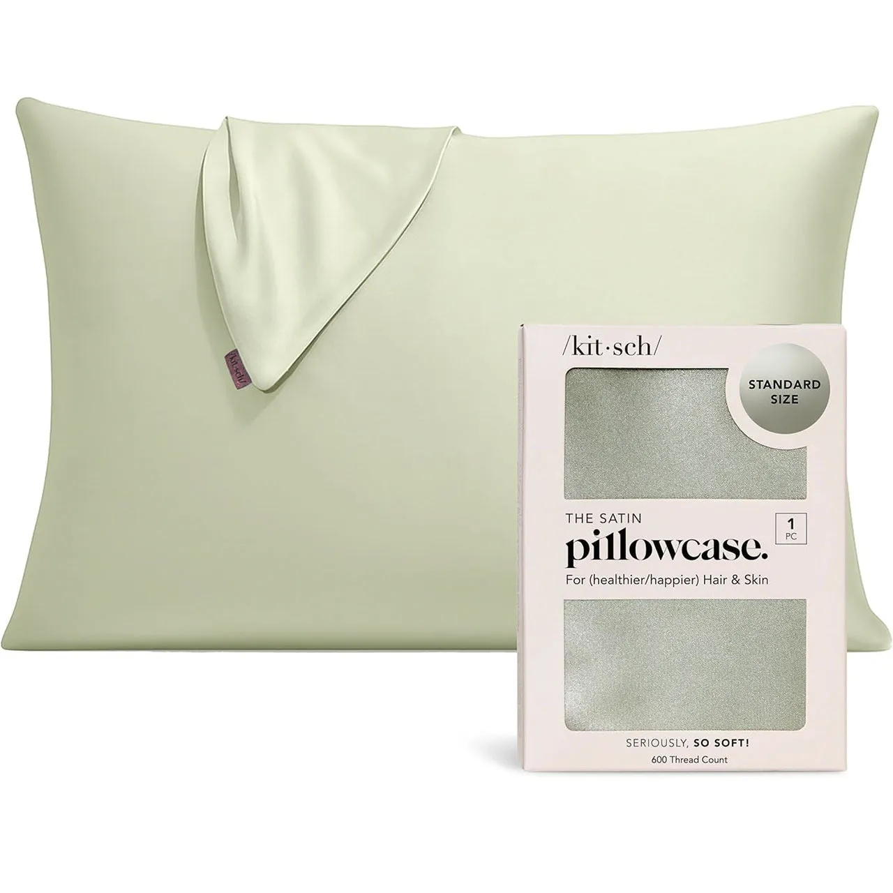 Polyester fibre zipper pillowcase silky 60 thread count 50.8x66cm standard pillow case