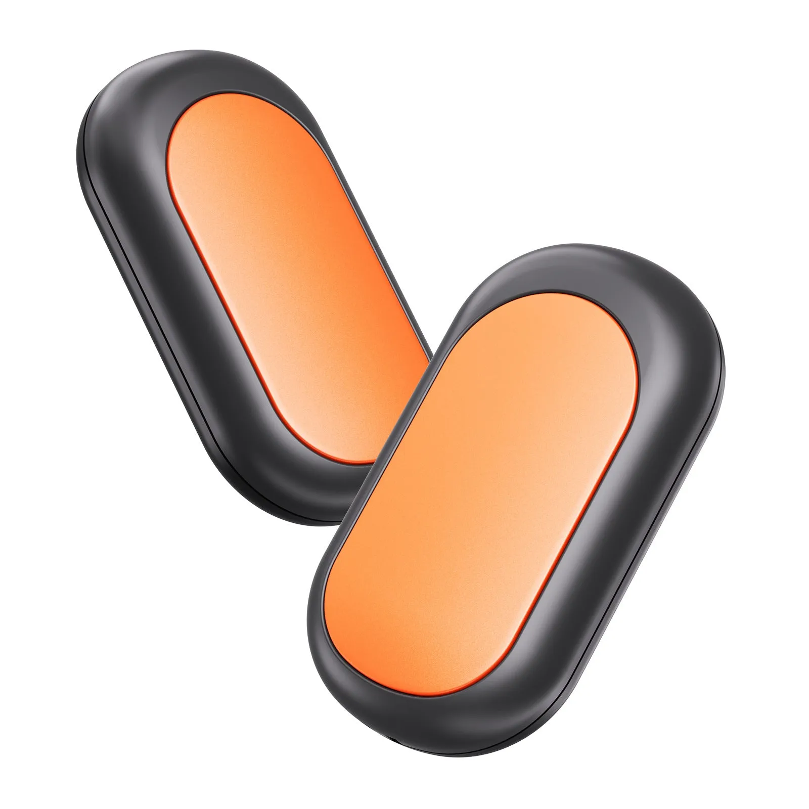 Magnetic split rechargeable mini USB heating pad hand warmer in six colour options
