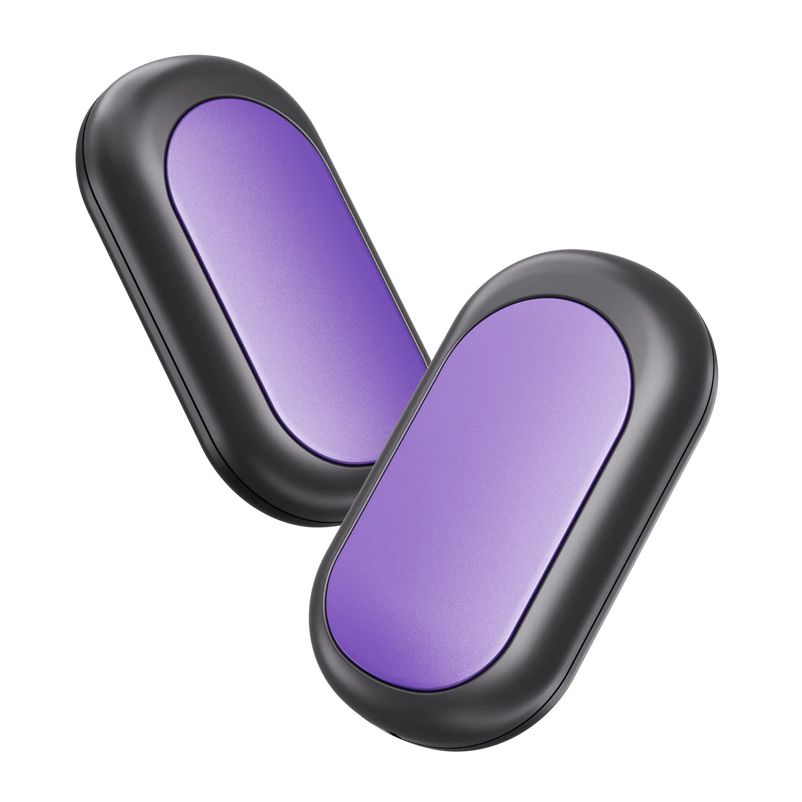 Magnetic split rechargeable mini USB heating pad hand warmer in six colour options