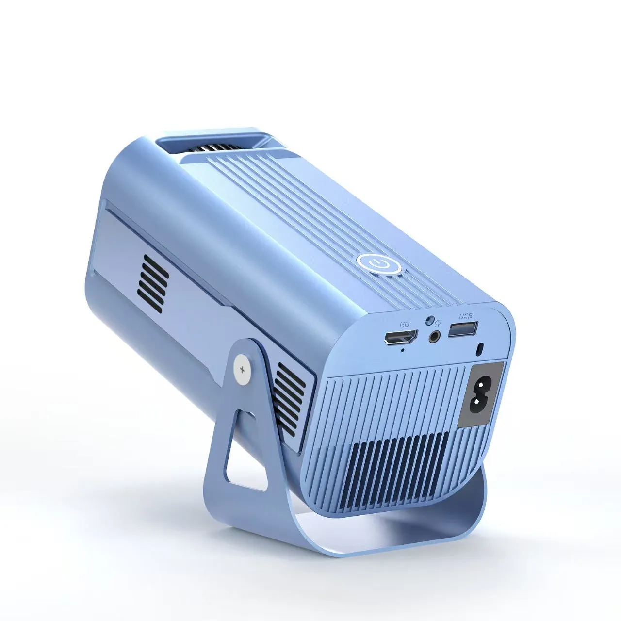 H96MaxB11 portable projector 200 lumens 4K HD Android Wi-Fi 16GB storage with UK EU AU US plugs