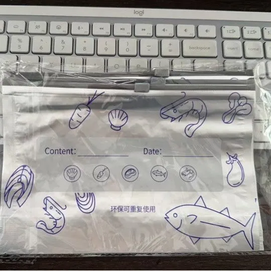 Pack of aluminium foil sealed bags in small, medium, and large sizes with bag and box style options