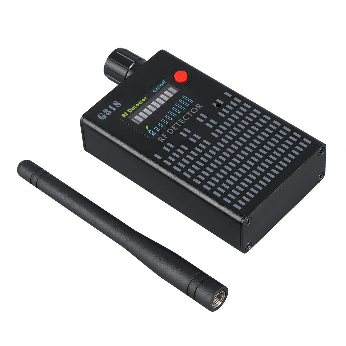 Black G318 hole camera detector with aluminum alloy construction for anti-theft anti-monitoring security