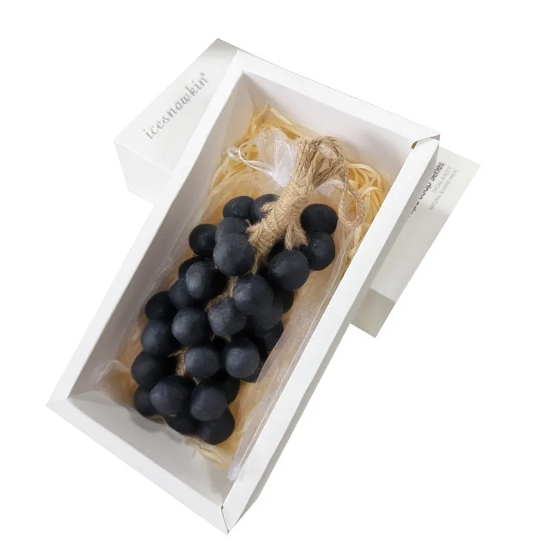 Handmade grape cleansing soap bar with nourishing and oil controlling properties, 120g size