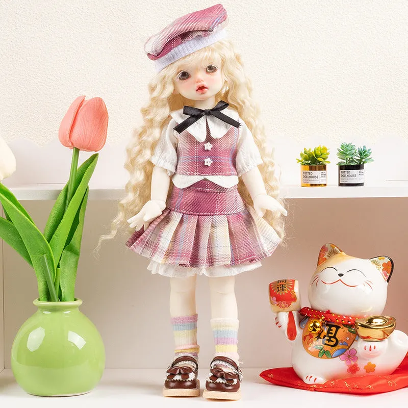French-themed doll clothes in ten fantasy colours for 7-14 year old teenage dolls