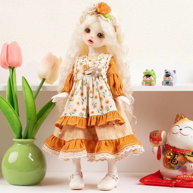 French-themed doll clothes in ten fantasy colours for 7-14 year old teenage dolls