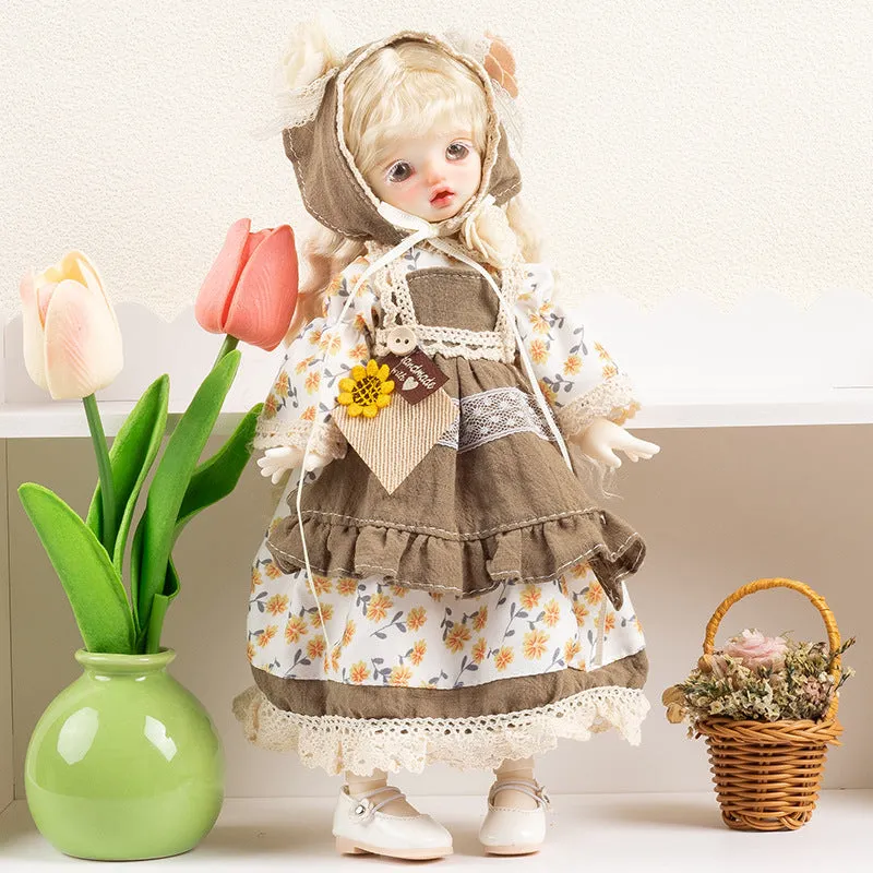 French-themed doll clothes in ten fantasy colours for 7-14 year old teenage dolls