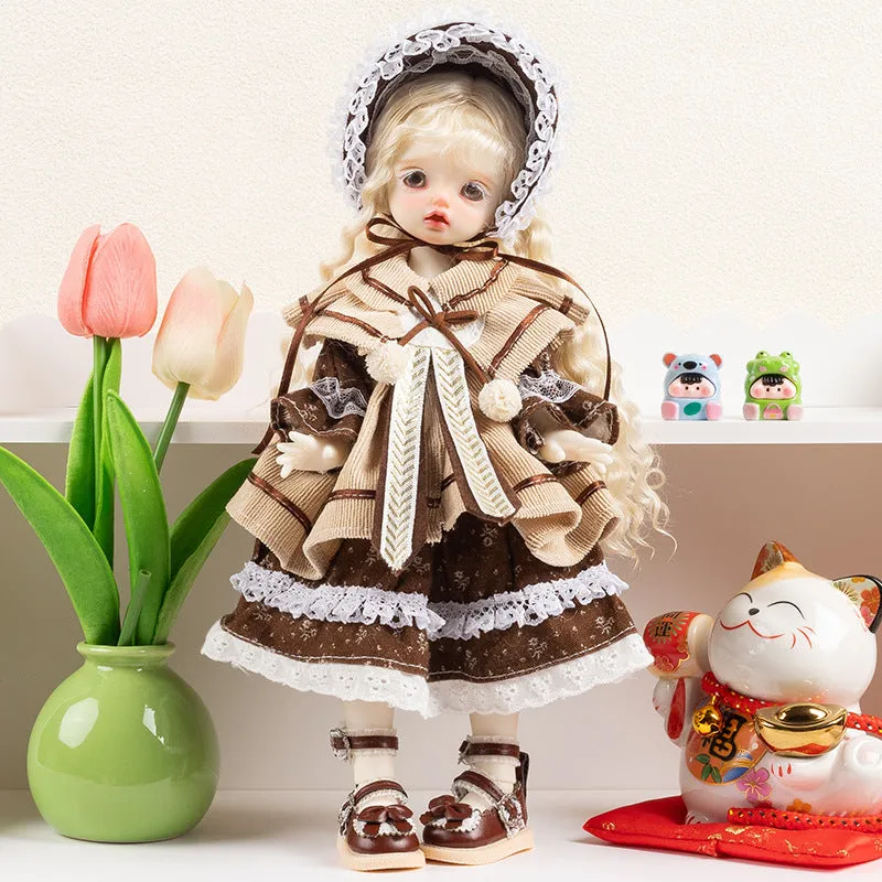 French-themed doll clothes in ten fantasy colours for 7-14 year old teenage dolls