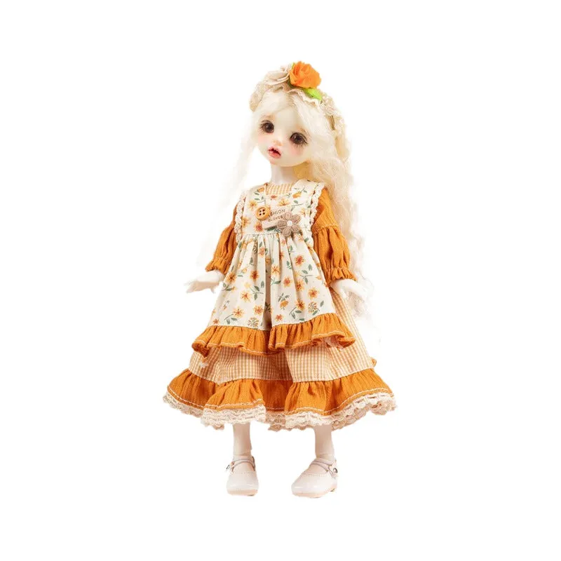 French-themed doll clothes in ten fantasy colours for 7-14 year old teenage dolls