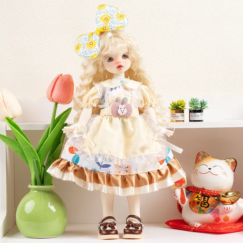 French-themed doll clothes in ten fantasy colours for 7-14 year old teenage dolls