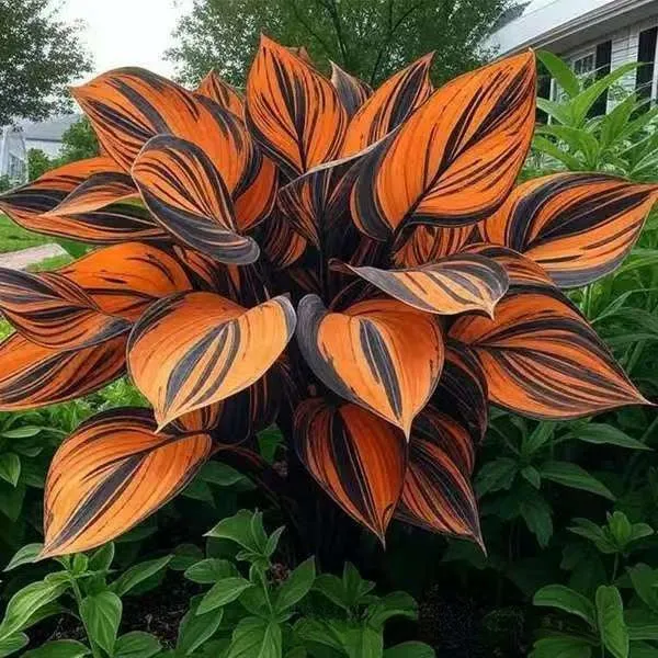 OPP packet containing 50 Coloured Leaves Jade Barrettes ornamental flower seeds for balcony and home gardening.