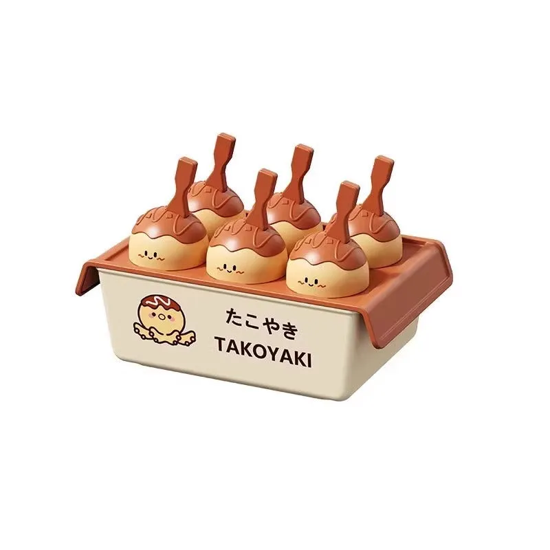 Plastic octopus balls ice cream mould for homemade frozen desserts