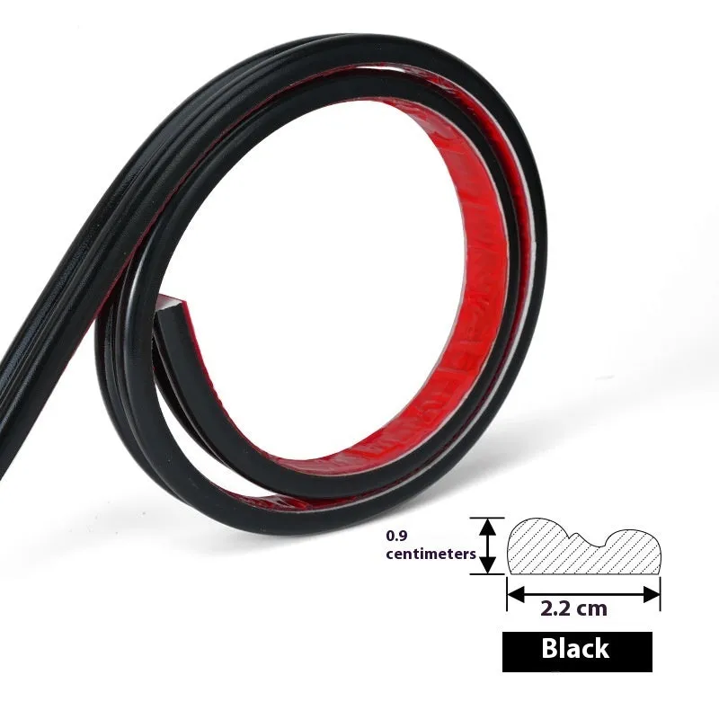 Flexible white PVC self-adhesive edge banding strip for wall shaping and backdrop borders.
