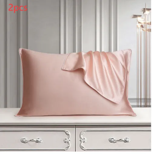 48x74cm mulberry silk single pillowcase in palace luxury style with reactive print.