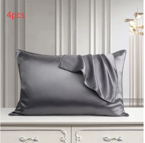 48x74cm mulberry silk single pillowcase in palace luxury style with reactive print.