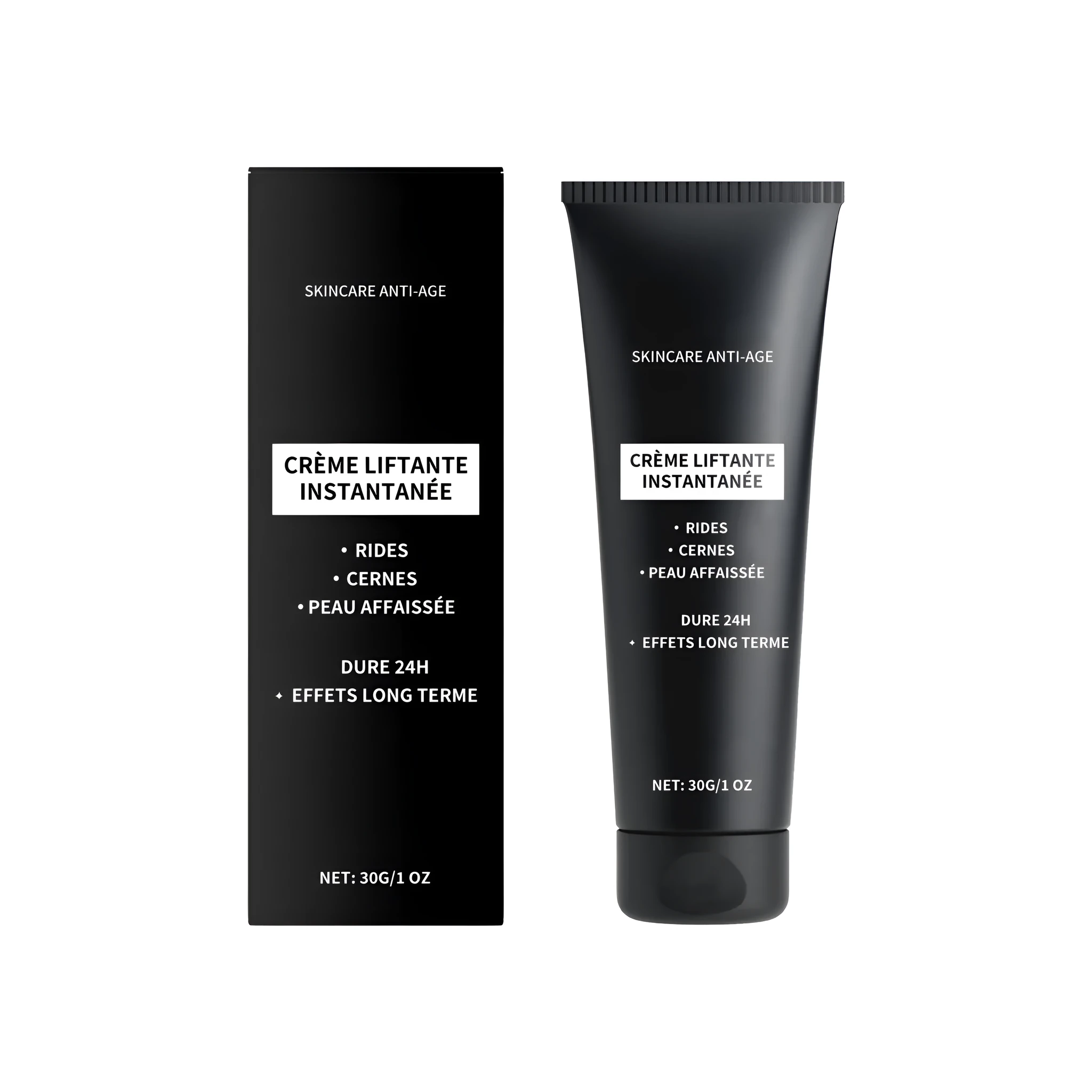 30g jar of anti-wrinkle firming cream with hyaluronic acid and vitamin E