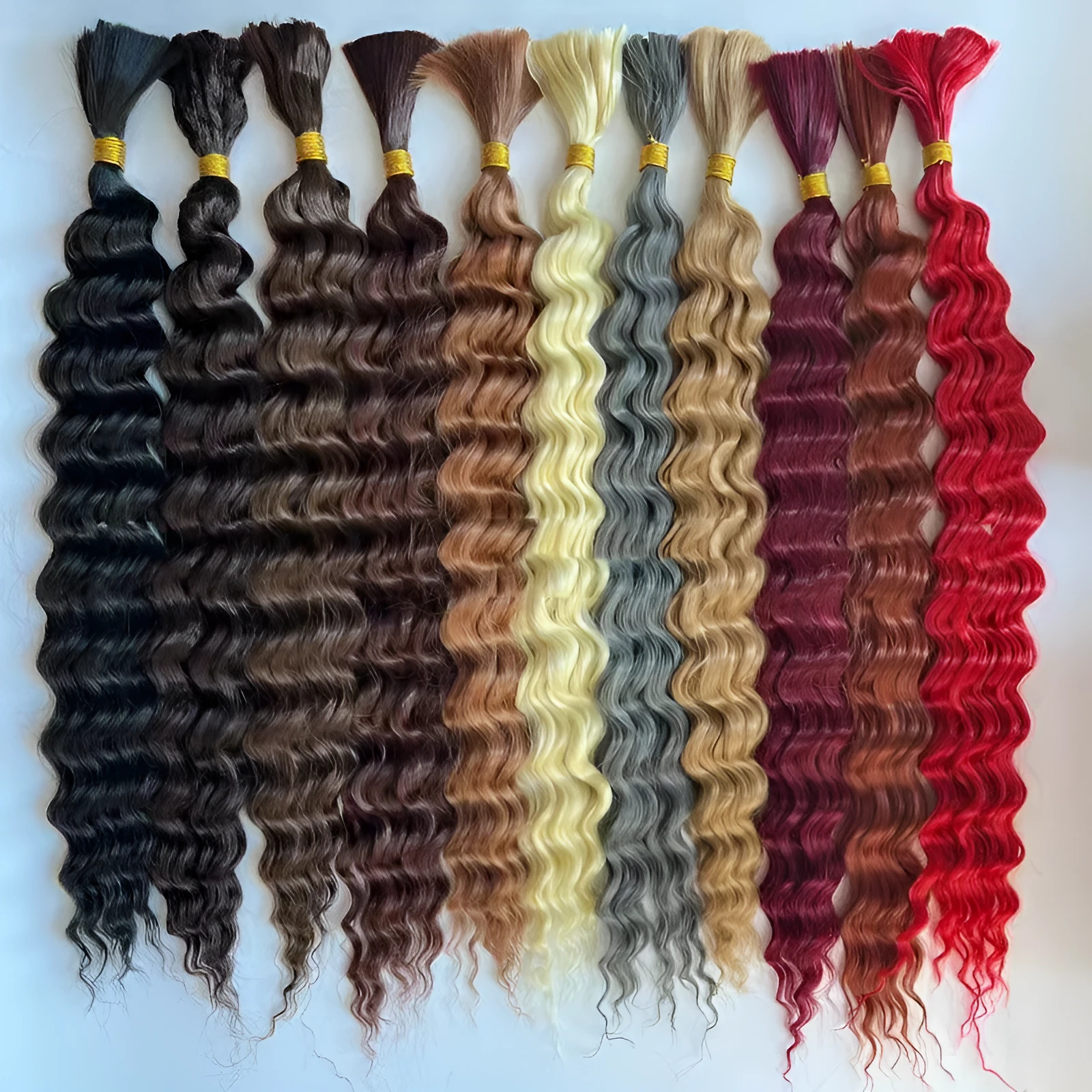 Boho Braids deep twist synthetic hair extension in beach wave style, 22 inch 100g domestic silk fibre