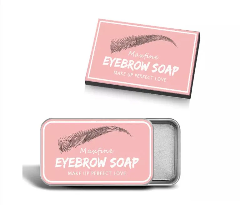 10g eyebrow cream pot and an eyebrow brush for brow shaping and colour application