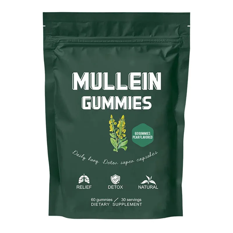 Mullein Gummies 60 pieces in fruit gummy format soft candy