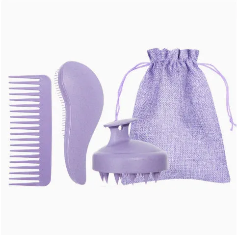 Multi-functional wheat straw shower head massage and cleaning brush in beige colour, 10-15 cm size
