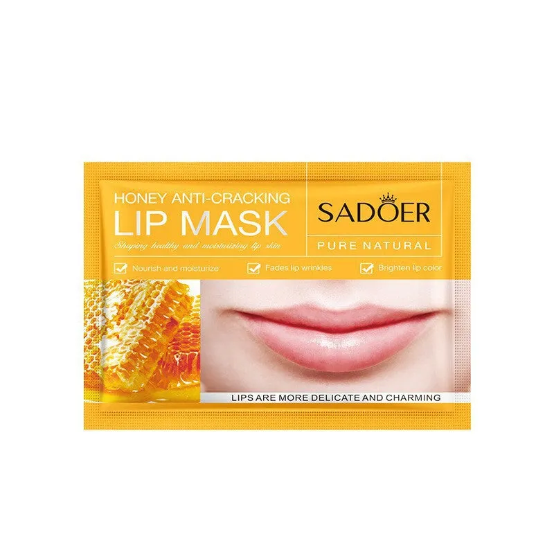 SADOER Avocado Fruit Series Lip Mask 8g tube with avocado and fruit design