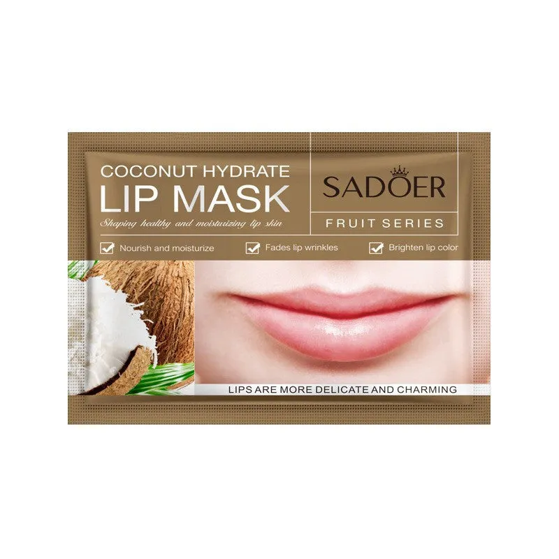 SADOER Avocado Fruit Series Lip Mask 8g tube with avocado and fruit design