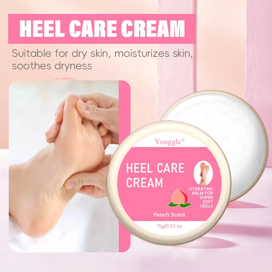 Peach foot cream organic cracked heels intensive moisturising foot repair cream 15g tube