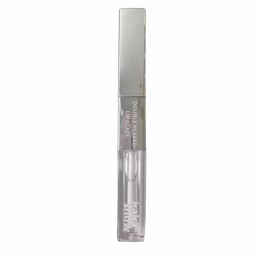 Double-ended matte velvet lip gloss set with five shades: Raspberry Sweet Peach, Candied Tomato, Cold Brew Oolong, Maple Honey Soft Candy, Peach Monroe