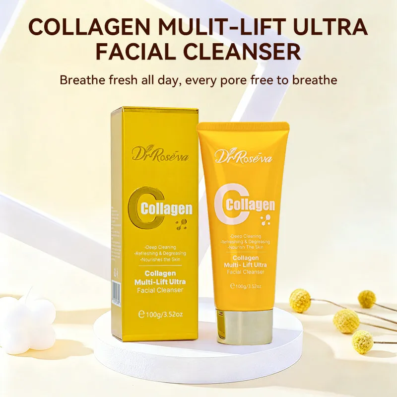DR.ROSEVA Collagen Gently Deep Cleansing Cleanser Face Wash 110g tube