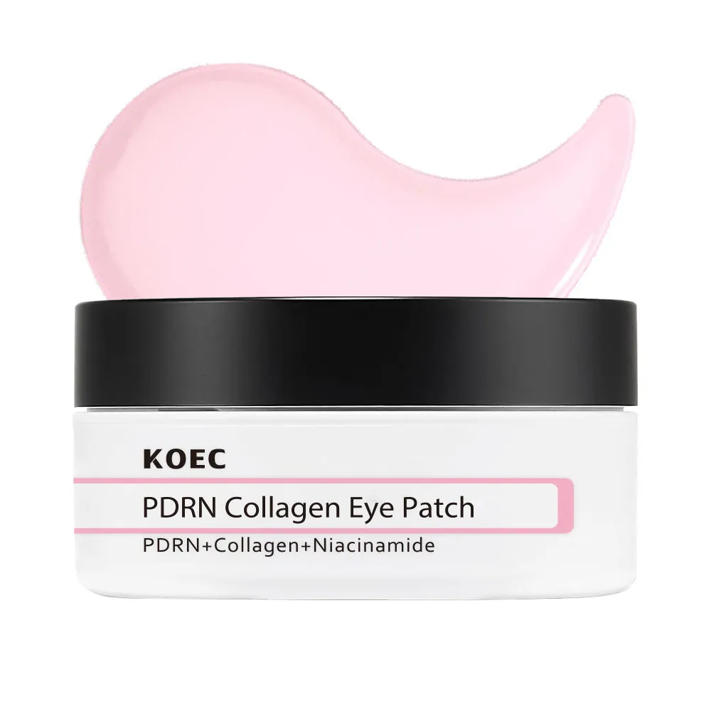 Snail Hydrogel Collagen Eye Mask 60pcs PDRN K-beauty under-eye hydrogel sheet