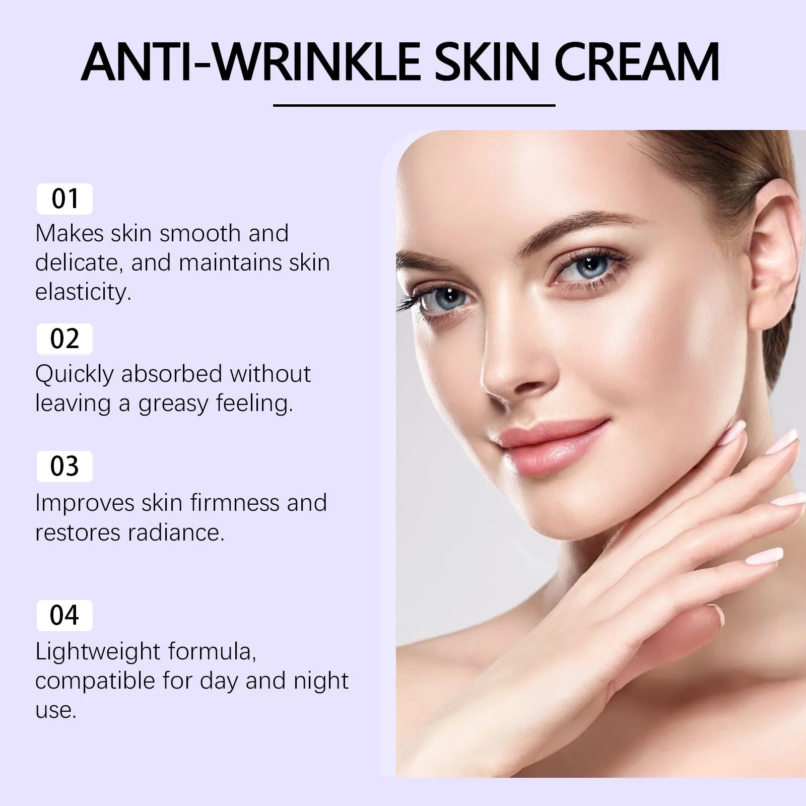 30g jar of retinol neck cream with ceramide and peptide formula for daily moisturising