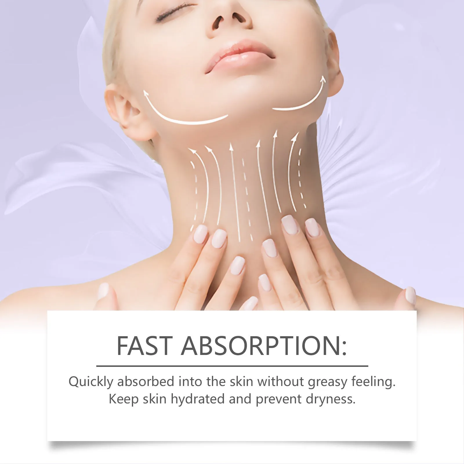 30g jar of retinol neck cream with ceramide and peptide formula for daily moisturising