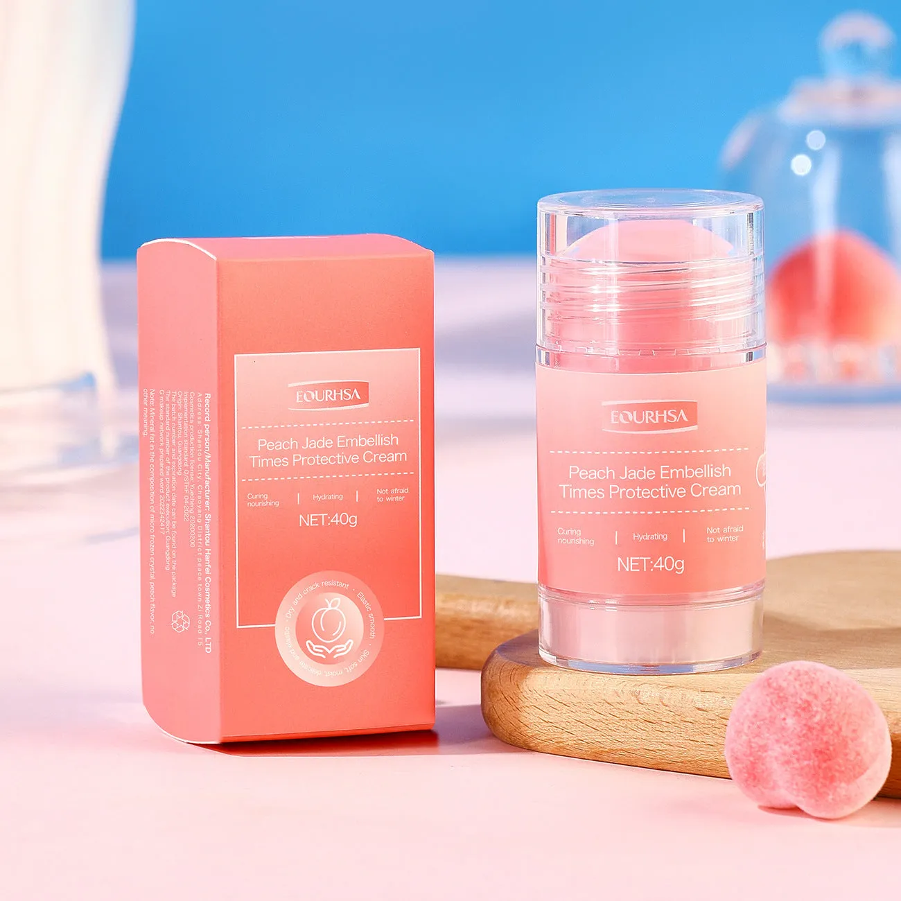 Beihu Ointment moisturising solid stick for hands and feet in assorted flavours