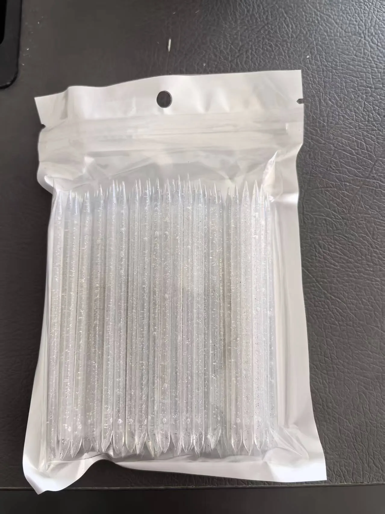 100pcs nail drill glue sticks 7.5cm and 9.3cm crystal rods in multiple colours for manicure