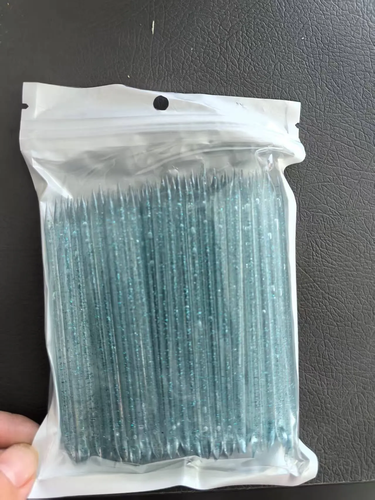 100pcs nail drill glue sticks 7.5cm and 9.3cm crystal rods in multiple colours for manicure