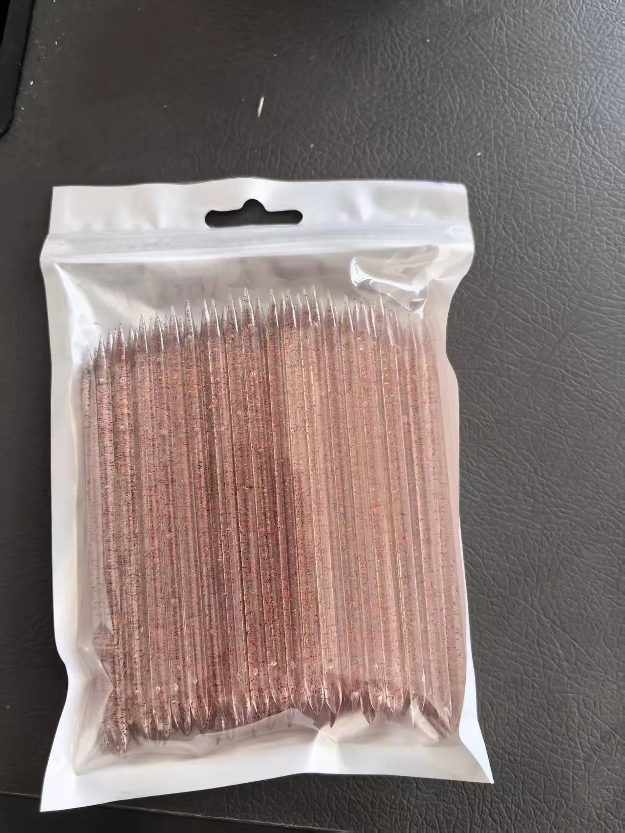 100pcs nail drill glue sticks 7.5cm and 9.3cm crystal rods in multiple colours for manicure