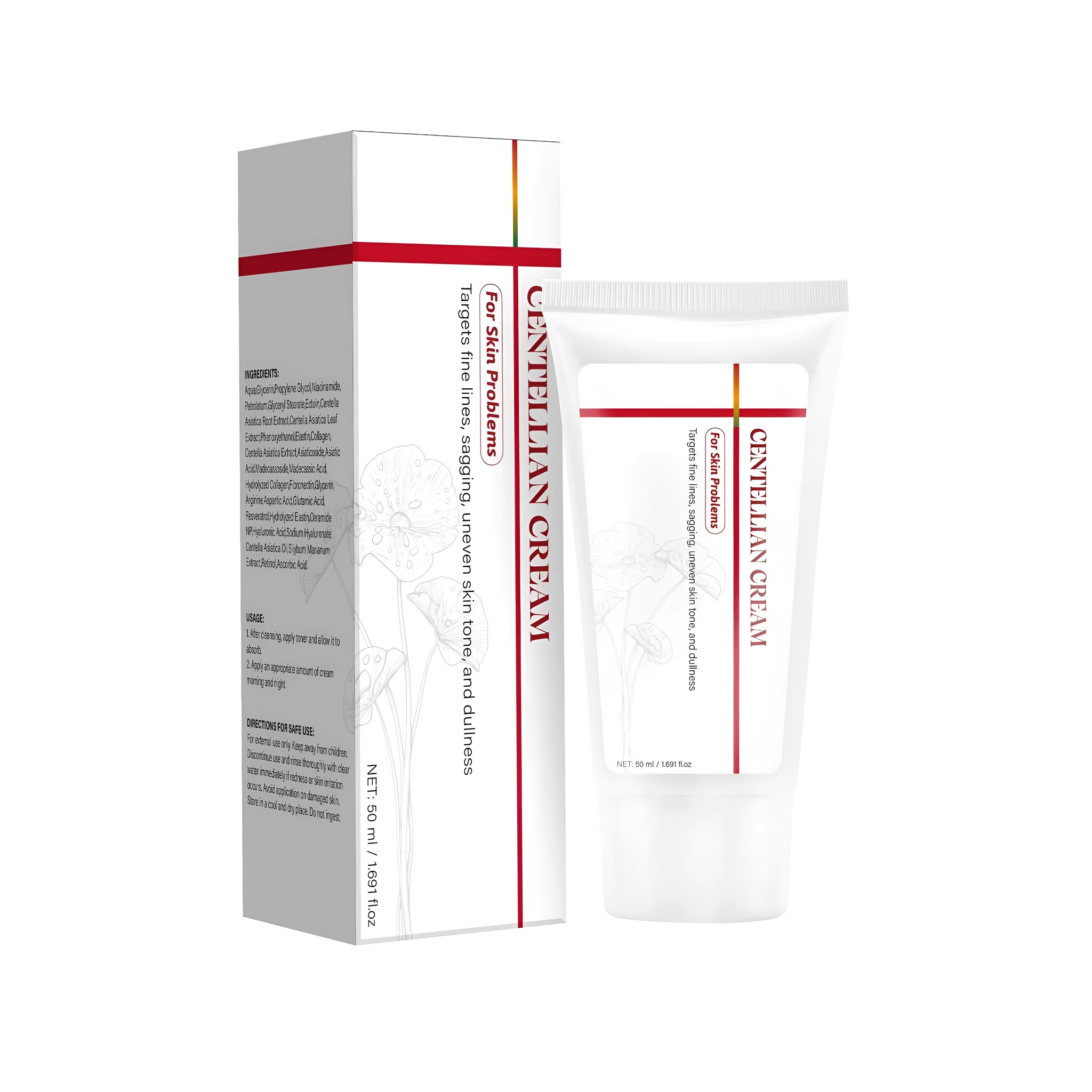 Anti-Hour moisturising facial cream 50ml tub FP-F068 for daily skin care