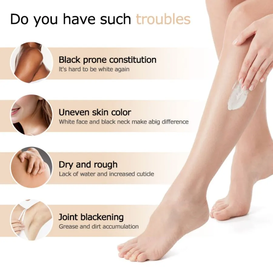 Undream Strong Whitening Body Care Cream 50ml tube for face and body bikini area bleach remover
