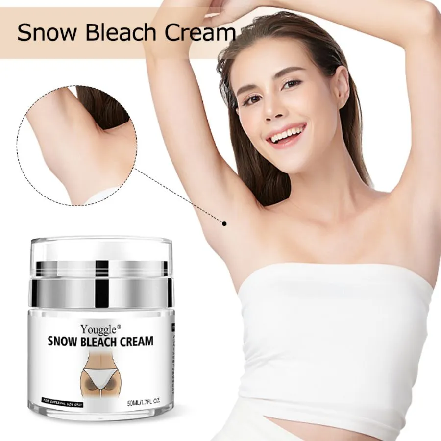 Undream Strong Whitening Body Care Cream 50ml tube for face and body bikini area bleach remover