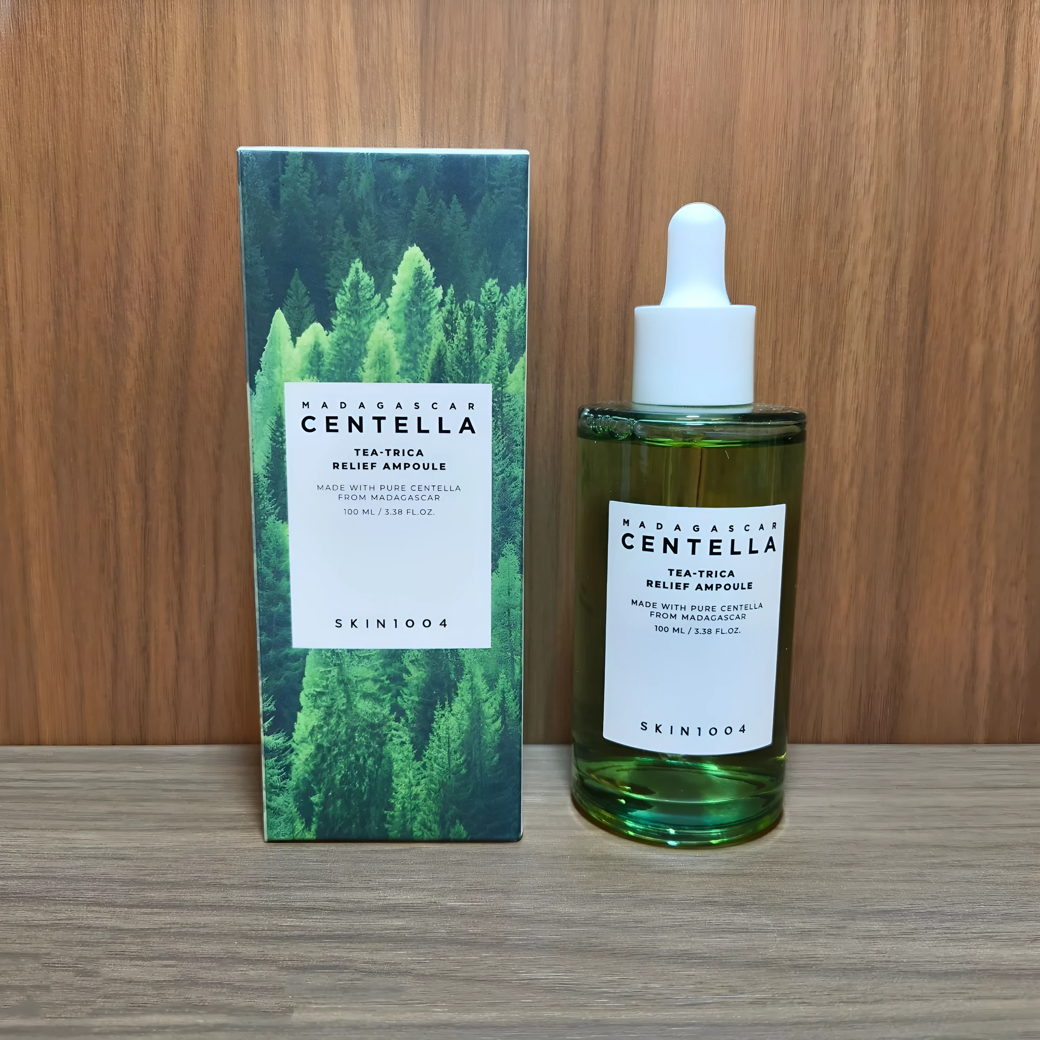 Centella Asiatica Moisturising Facial Essence in 100ml bottle for universal skin types