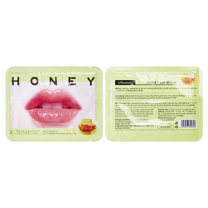 Wholesale English lip mask with aloe and blueberry fruit extracts, 8g, for women neutral skin