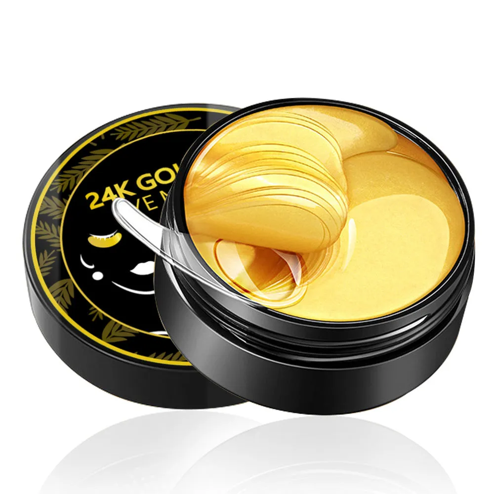 Moisturising gold eye mask for universal skin type hydration with 180 net content per box