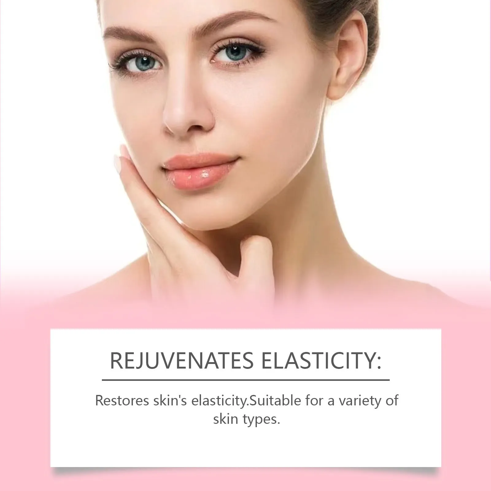 Jar of Glowing Skin Rejuvenation Mask collagen gel with application brush