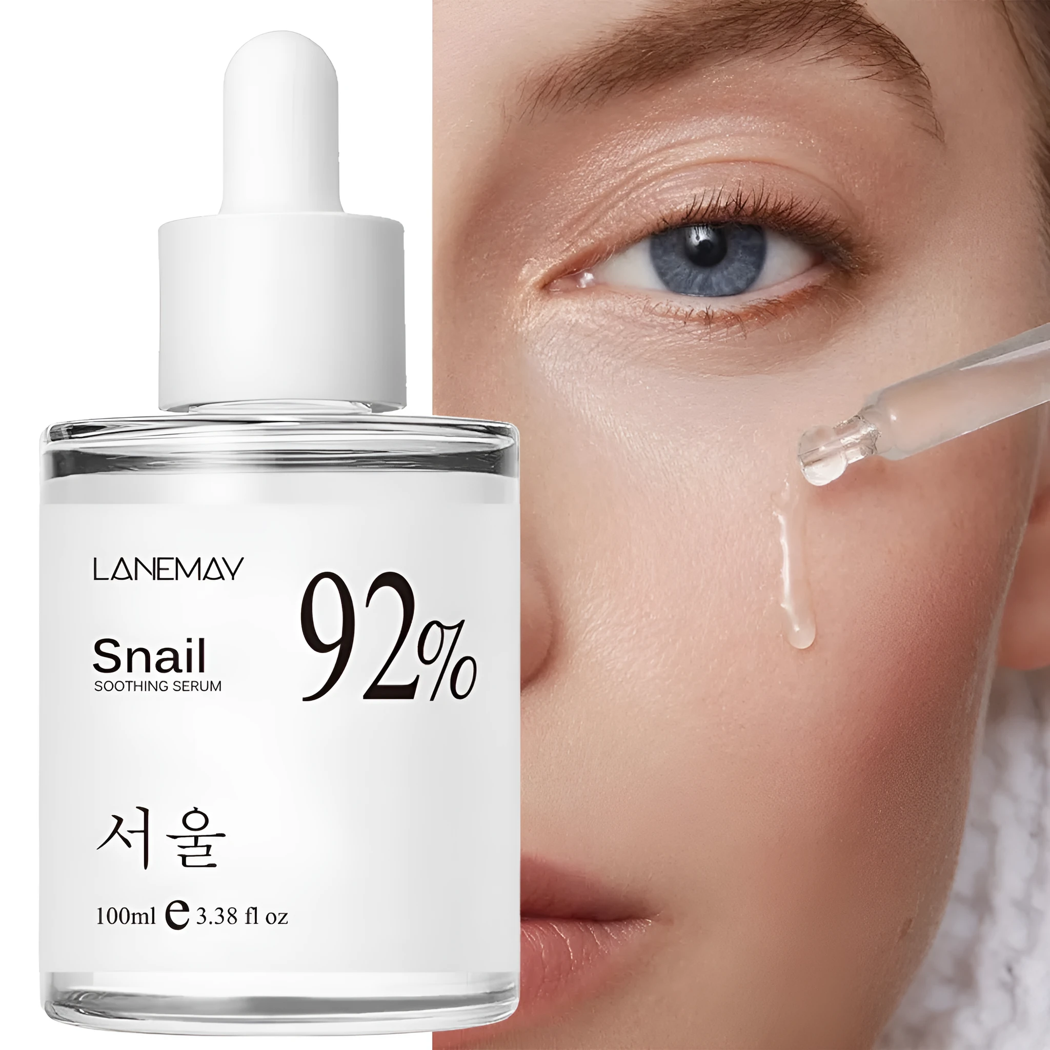 100ml glycerol facial essence moisturising toner bottle for skincare hydration