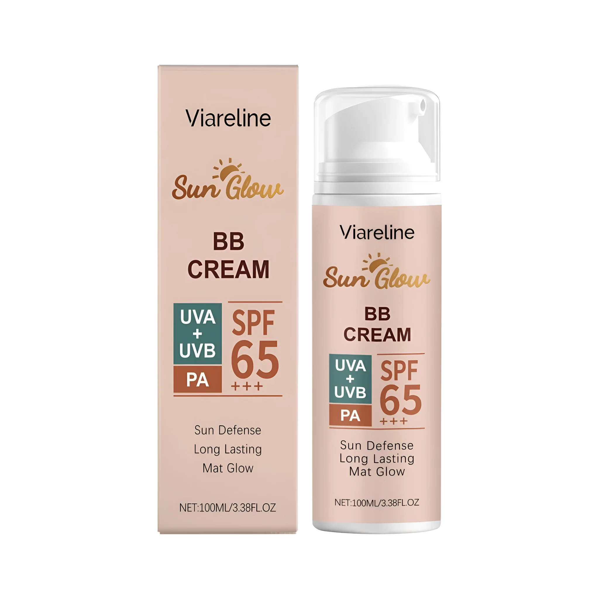 Sunscreen Touch BB Cream 100ml tube with titanium dioxide sunscreen and moisturising oils